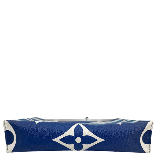 LOUIS VUITTON Toiletry 26 Giant Monogram Giant Escale Canvas Pouch Blue