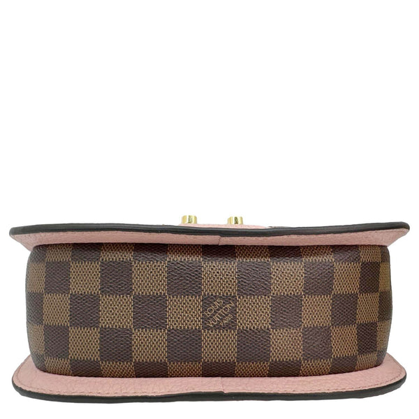 LOUIS VUITTON Wight Damier Ebene Shoulder Crossbody Bag Magnolia