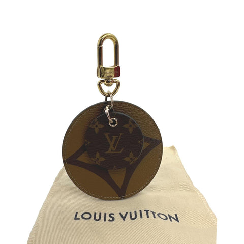 Louis Vuitton Round Bag Charm and Key Holder Reverse Monogram Giant