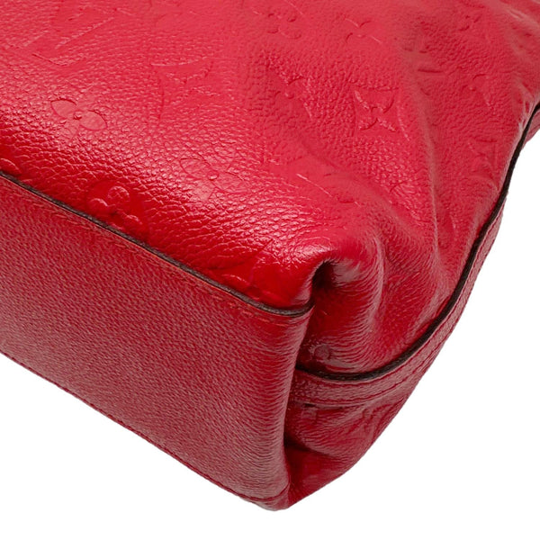 LOUIS VUITTON Bastille PM Empreinte Monogram Empreinte Leather Tote Bag Red