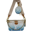 LOUIS VUITTON Multi Pochette Accessories By the Pool Monogram Giant Canvas Chain Clutch Bag Blue