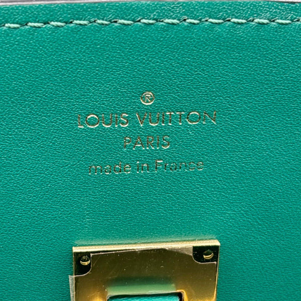LOUIS VUITTON Milla MM Veau Nuage Leather Shoulder Bag Green