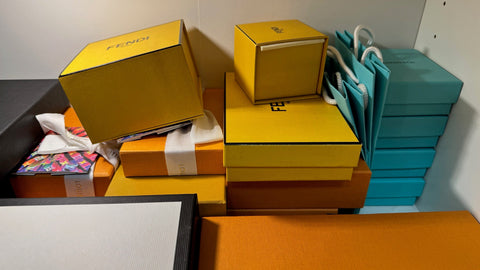 Designer Assorted Jewelry Boxes Lot – Elegant Luxury Gift & Display Packaging