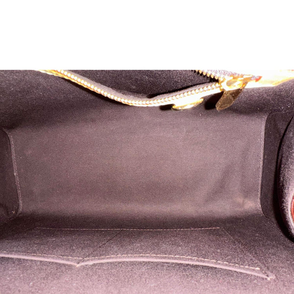 LOUIS VUITTON Brea MM Monogram Vernis Satchel Bag Amarante