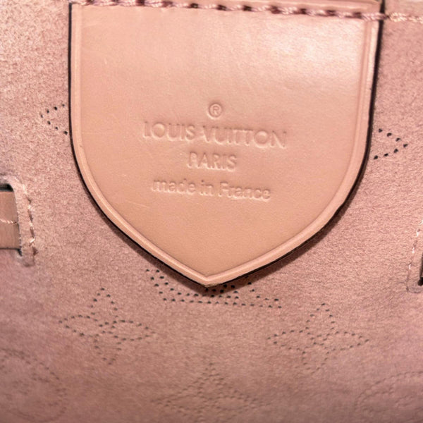 LOUIS VUITTON Girolata Monogram Mahina Leather Shoulder Bag Pink