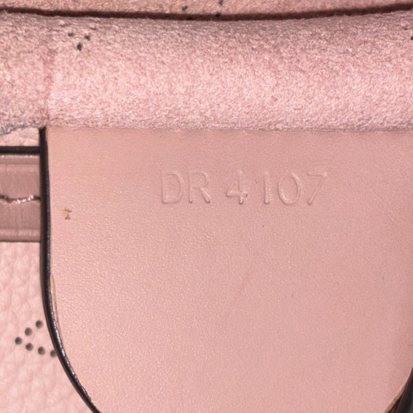 LOUIS VUITTON Girolata Monogram Mahina Leather Shoulder Bag Pink
