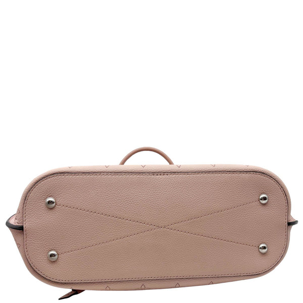 LOUIS VUITTON Girolata Monogram Mahina Leather Shoulder Bag Pink