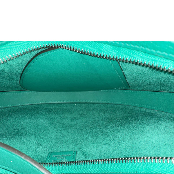 HERMES Sac P'tit Arcon Togo Leather Shoulder Bag Green