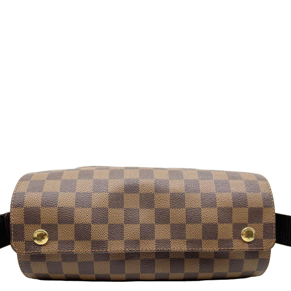 LOUIS VUITTON Naviglio Damier Ebene Messenger Bag Brown