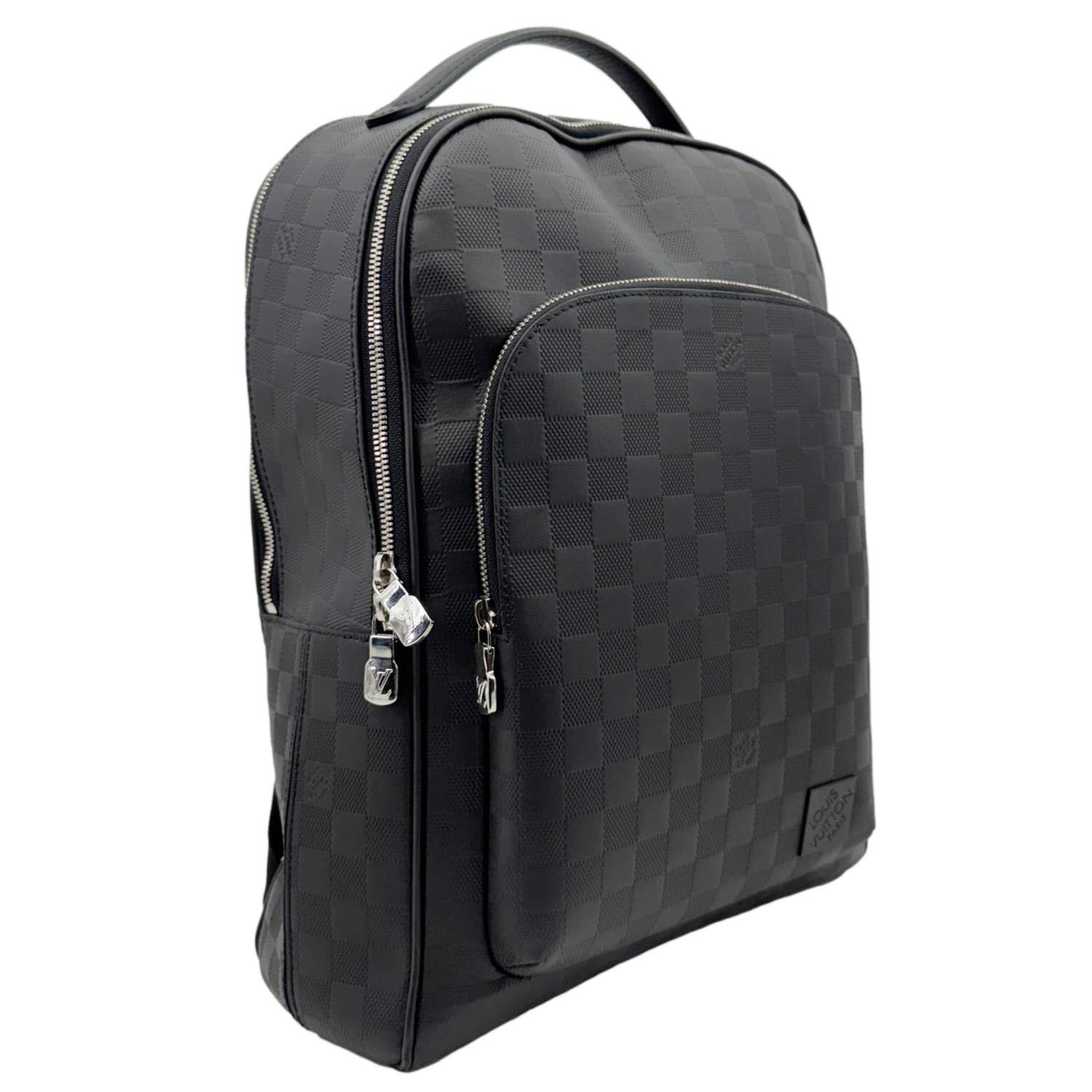 black louis vuitton backpack replica LOUIS VUITTON Avenue Damier Infini Leather Backpack Bag Black