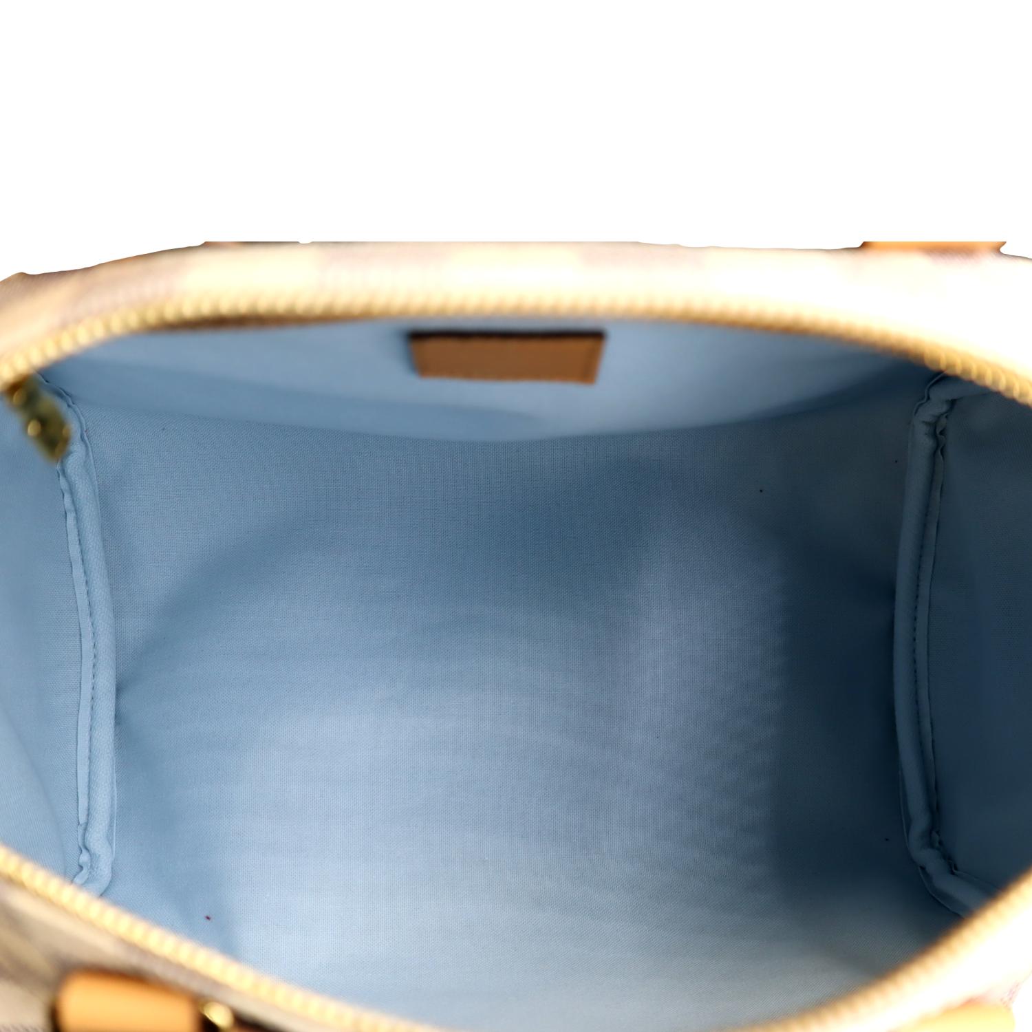 Louis Vuitton Damier Azur Braided Speedy Bandouliere 30 Blue