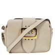 BURBERRY Buckle Small Leather Crossbody Bag Limestone