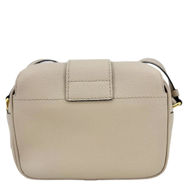 BURBERRY Buckle Small Leather Crossbody Bag Limestone