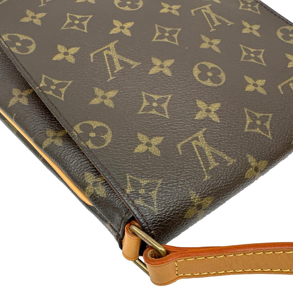 LOUIS VUITTON Musette Salsa PM Monogram Canvas Shoulder Bag Brown
