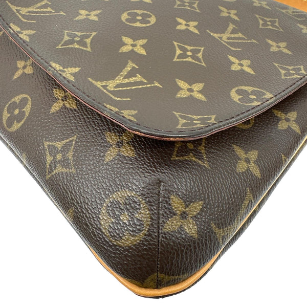 LOUIS VUITTON Musette Salsa PM Monogram Canvas Shoulder Bag Brown