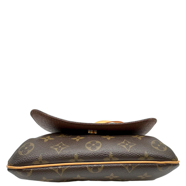 LOUIS VUITTON Musette Salsa PM Monogram Canvas Shoulder Bag Brown