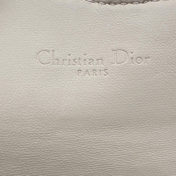 CHRISTIAN DIOR Nano Saddle Ultra Matte Calfskin Leather Chain Pouch Pink