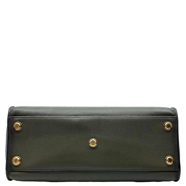 LOUIS VUITTON On My Side MM Monogram Canvas Satchel Bag Cream