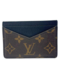 LOUIS VUITTON Neo Porte Cartes Monogram Canvas Card Holder Brown