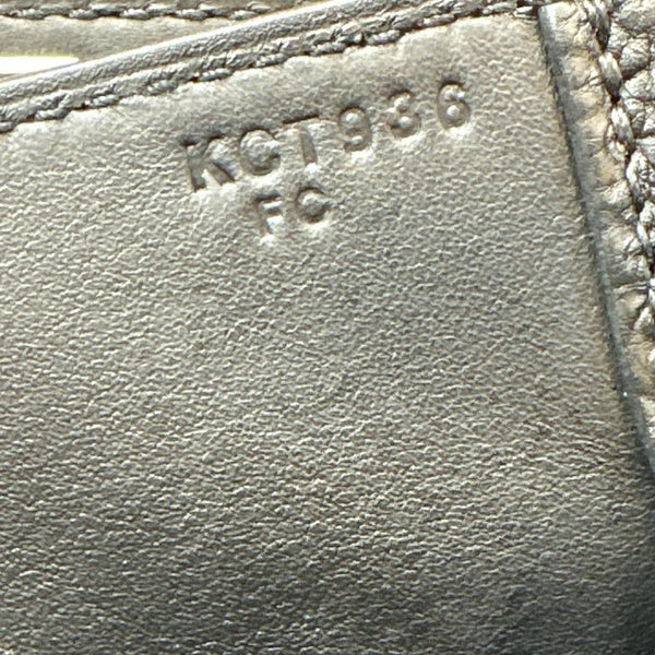 HERMES Medor Clous Togo Swift Leather Crossbody Bag Black