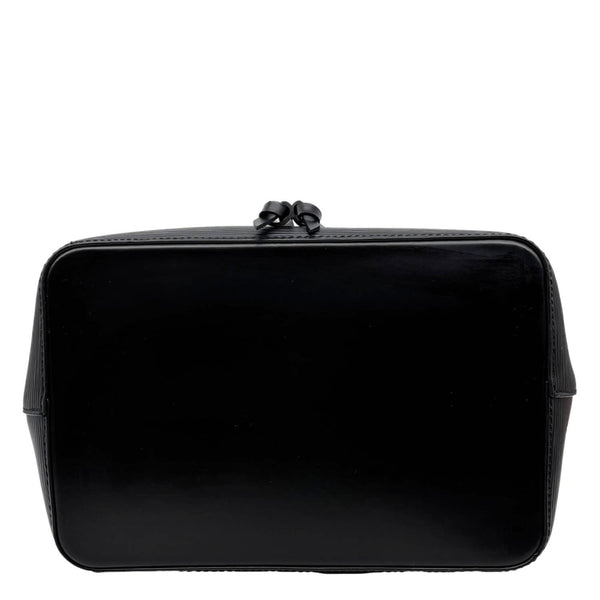 LOUIS VUITTON NeoNoe Epi Leather Shoulder Bag Black