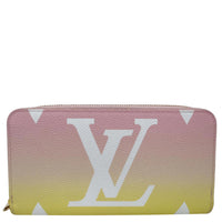 LOUIS VUITTON Giant By The Pool Monogram Canvas Zippy Wallet Multicolor