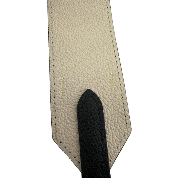 LOUIS VUITTON Bandoulière Monogram Empreinte Leather Shoulder Strap Bicolor