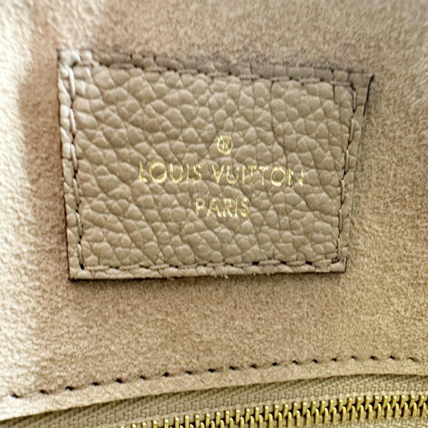 LOUIS VUITTON Speedy Bandouliere 25 Monogram Empreinte Shoulder Bag Beige