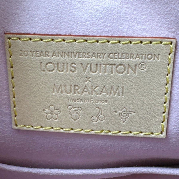 LOUIS VUITTON x TM Speedy 25 Bandouliere Blossom Monogram Canvas Shoulder Bag Cherry