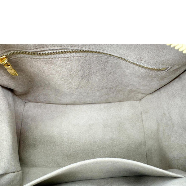 LOUIS VUITTON Speedy Bandouliere 25 Monogram Empreinte Shoulder Bag Beige