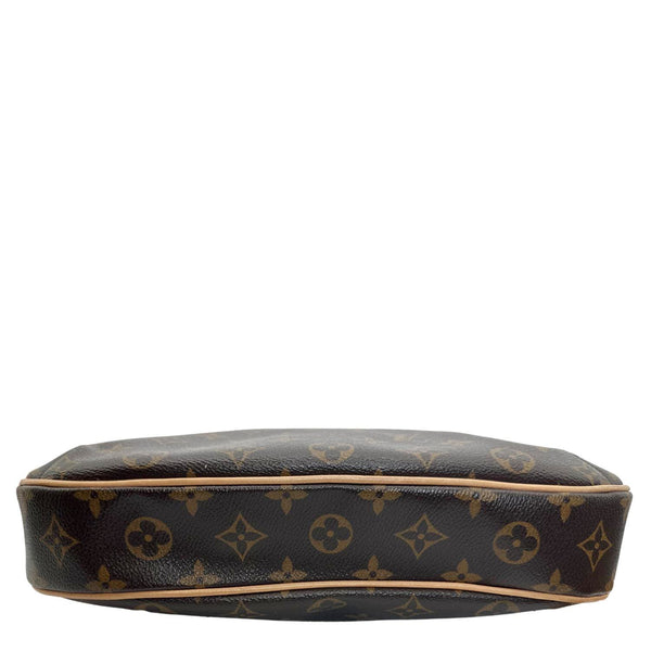 LOUIS VUITTON Odeon MM Monogram Canvas Shoulder Bag Brown