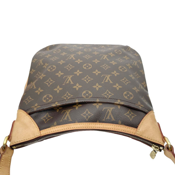 LOUIS VUITTON Odeon MM Monogram Canvas Shoulder Bag Brown