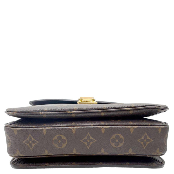 LOUIS VUITTON Metis Pochette Monogram Canvas Crossbody Bag Brown