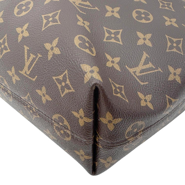 LOUIS VUITTON Graceful PM Monogram Canvas Hobo Shoulder Bag Brown