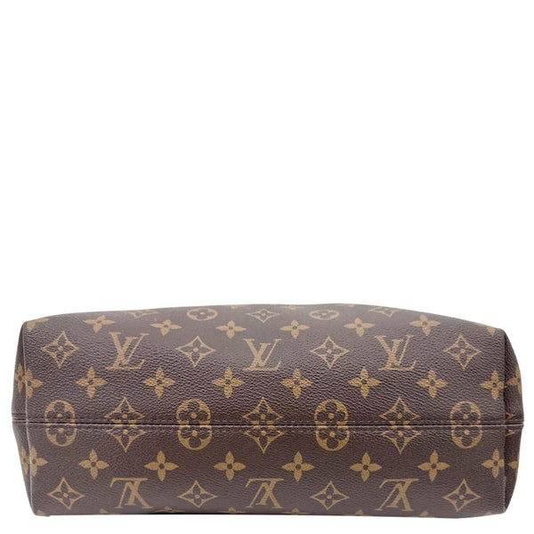 LOUIS VUITTON Graceful PM Monogram Canvas Hobo Shoulder Bag Brown