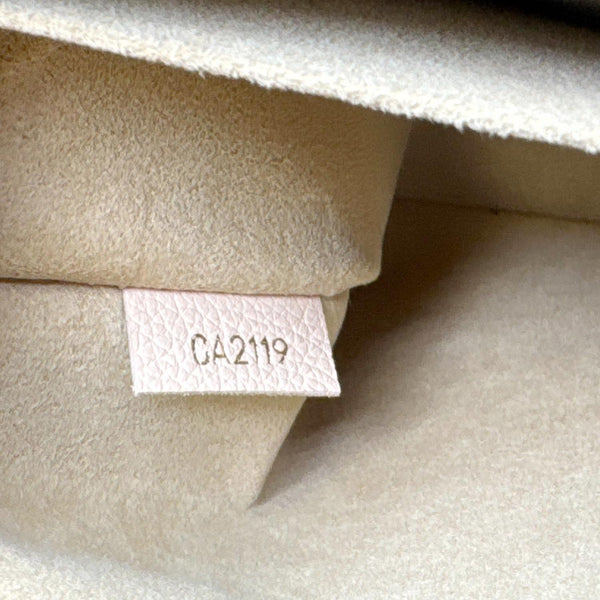 LOUIS VUITTON Beaumarchais Damier Ebene Shoulder Bag Brown