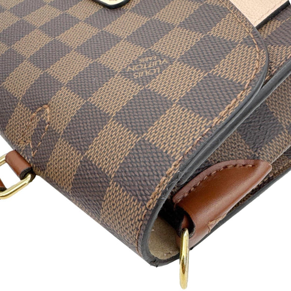 LOUIS VUITTON Beaumarchais Damier Ebene Shoulder Bag Brown