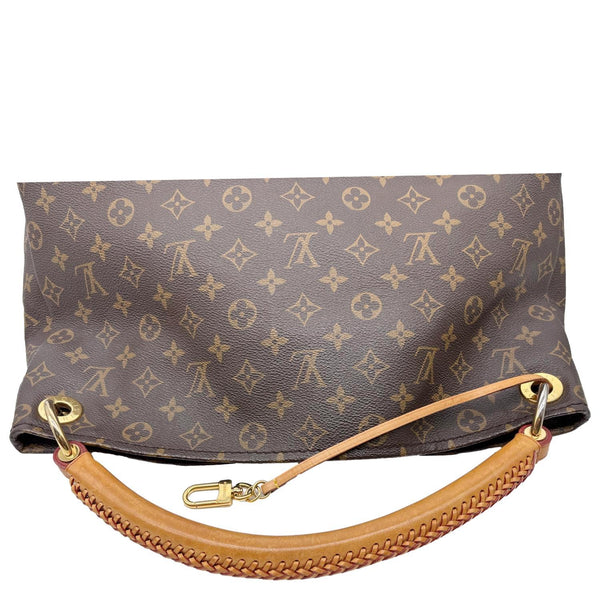 LOUIS VUITTON Artsy MM Monogram Canvas Hobo Shoulder Bag Brown