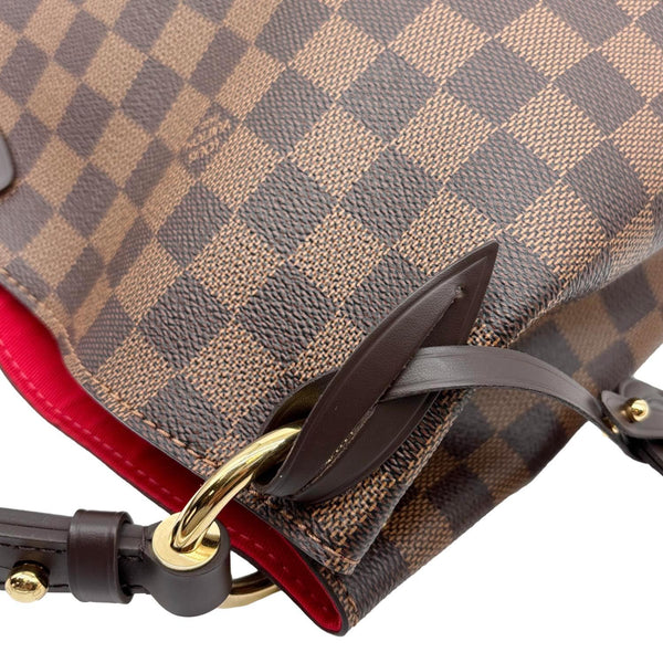 LOUIS VUITTON Graceful PM Damier Ebene Shoulder Bag Brown