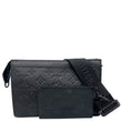 LOUIS VUITTON Gaston Wearable Monogram Shadow Crossbody Bag Black