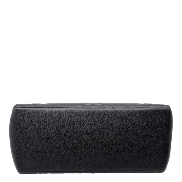 LOUIS VUITTON Petit Palais Monogram Empreinte Leather Shoulder Bag Black