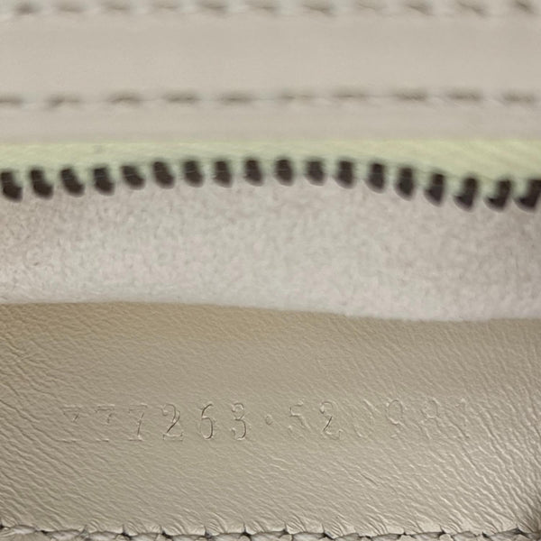 GUCCI GG Marmont Leather Shoulder Bag White 777263