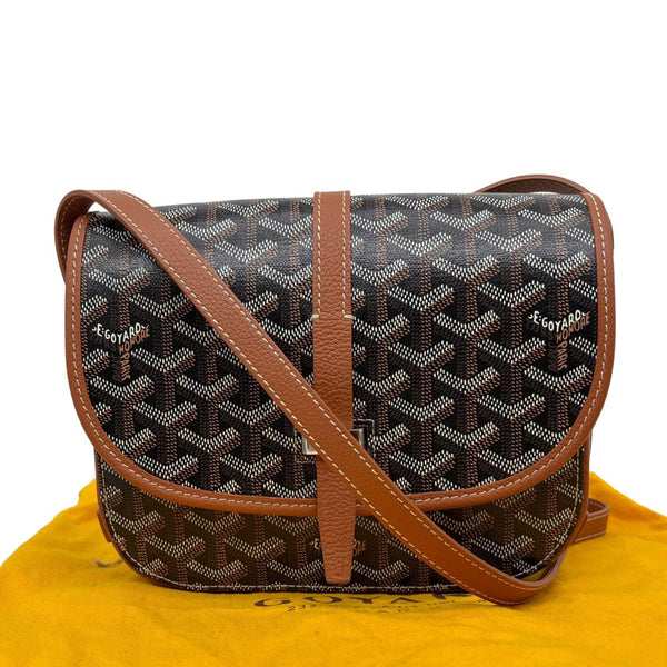 GOYARD Belvedere II PM Canvas Messenger Bag Black