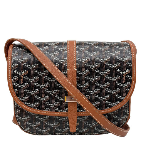 GOYARD Belvedere II PM Canvas Messenger Bag Black