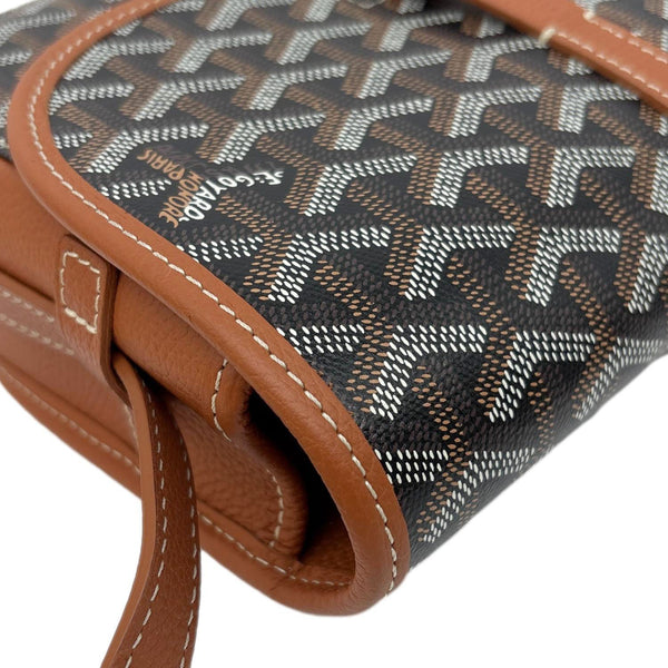 GOYARD Belvedere II PM Canvas Messenger Bag Black