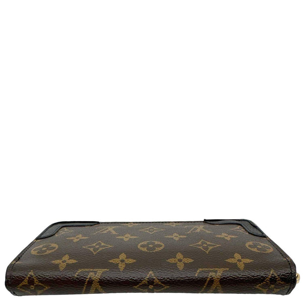 LOUIS VUITTON Retiro Monogram Canvas Zippy Wallet Black