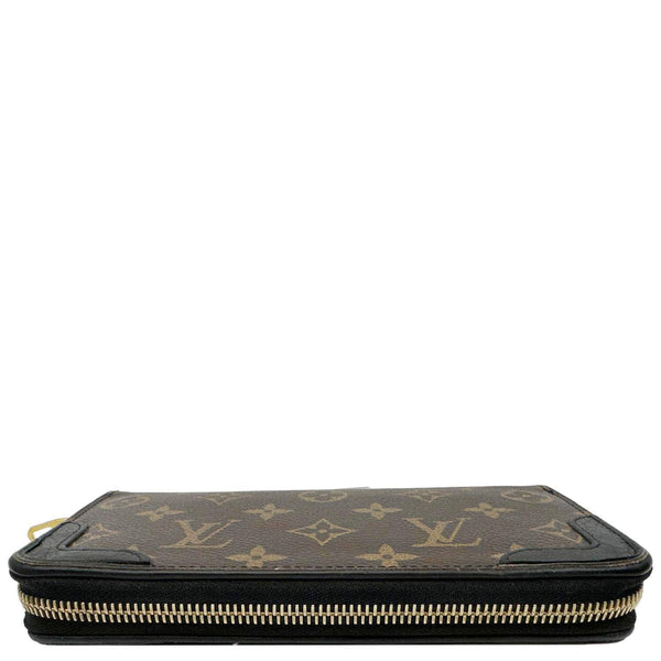 LOUIS VUITTON Retiro Monogram Canvas Zippy Wallet Black