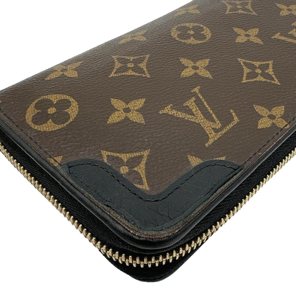 LOUIS VUITTON Retiro Monogram Canvas Zippy Wallet Black