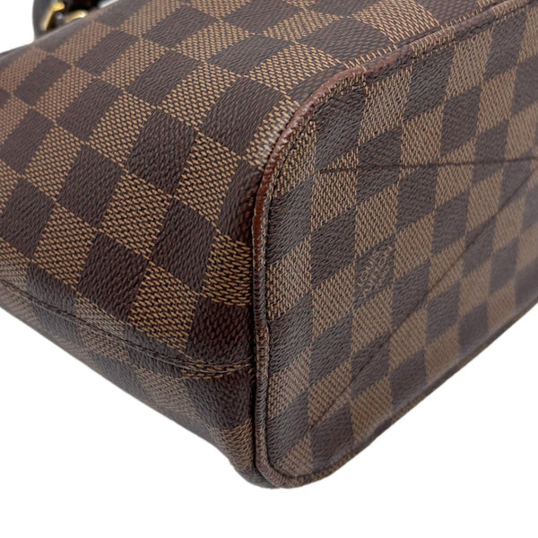 LOUIS VUITTON Siena PM Damier Ebene Shoulder Bag Brown