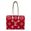 LOUIS VUITTON Onthego GM Giant Monogram Tote Bag Rouge Rose